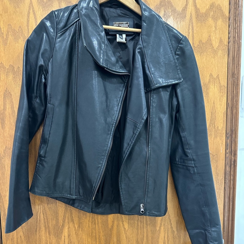 100% leather jacket